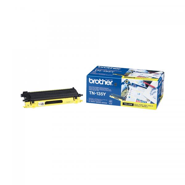Brother TN-135Y cartuccia toner 1 pz Originale Giallo (BROTHER TN135y cartridge yellow)