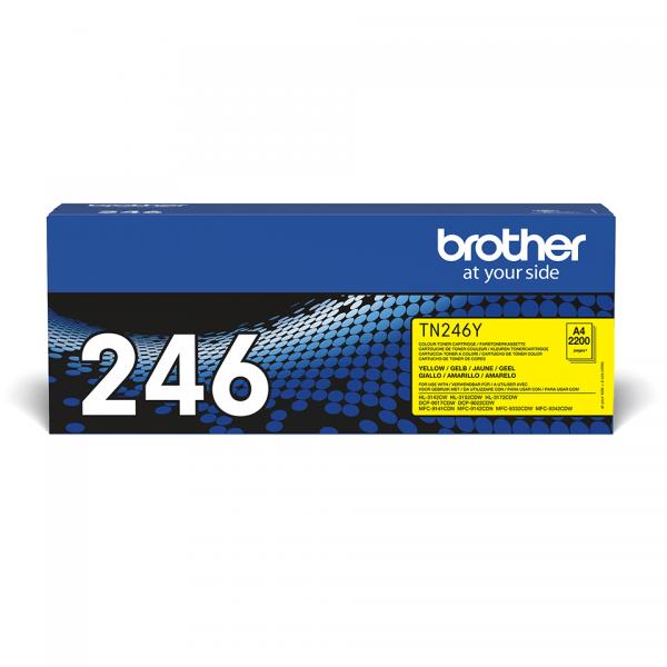 Brother TN-246Y cartuccia toner 1 pz Originale Giallo (Toner Brother TN-246Y yellow)