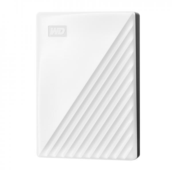 Western Digital WDBPKJ0050BWT-WESN disco rigido esterno 5 TB USB tipo A 3.2 Gen 1 [3.1 Gen 1] Bianco (WD HDex 2.5 USB3 5TB My Passport White)