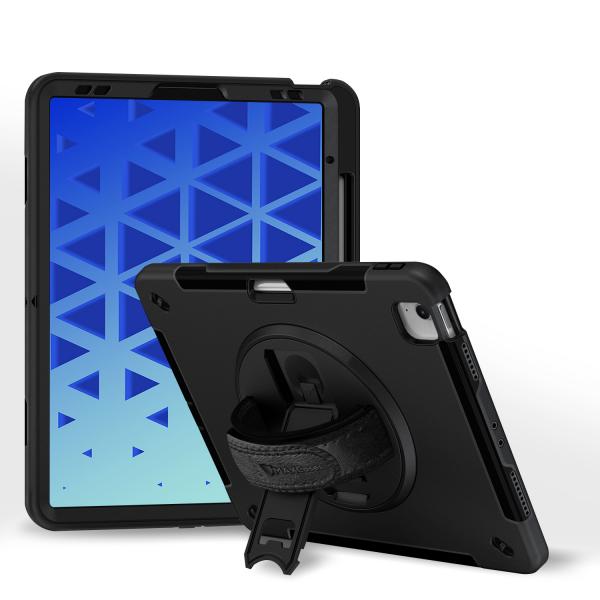 MAXCases APESIPP713BLK custodia per tablet 33 cm [13] Cover Nero (Extreme Shield for iPad Pro 13in with shoulder strap [2024] [Black])