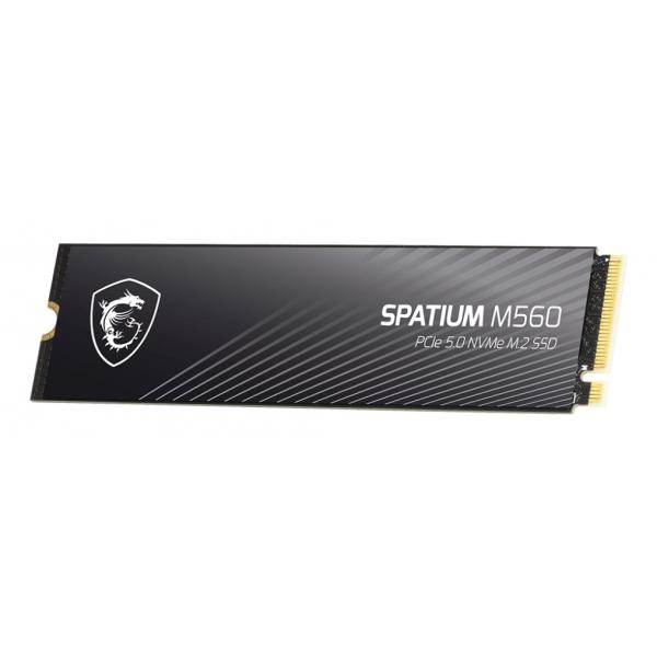 MSI Spatium M560 PCIE 5.0 NVME M.2 1TB PCI Express 5.0 3D NAND (MSI Spatium M560 Pro M.2 Pcie 5.0 NVMe)