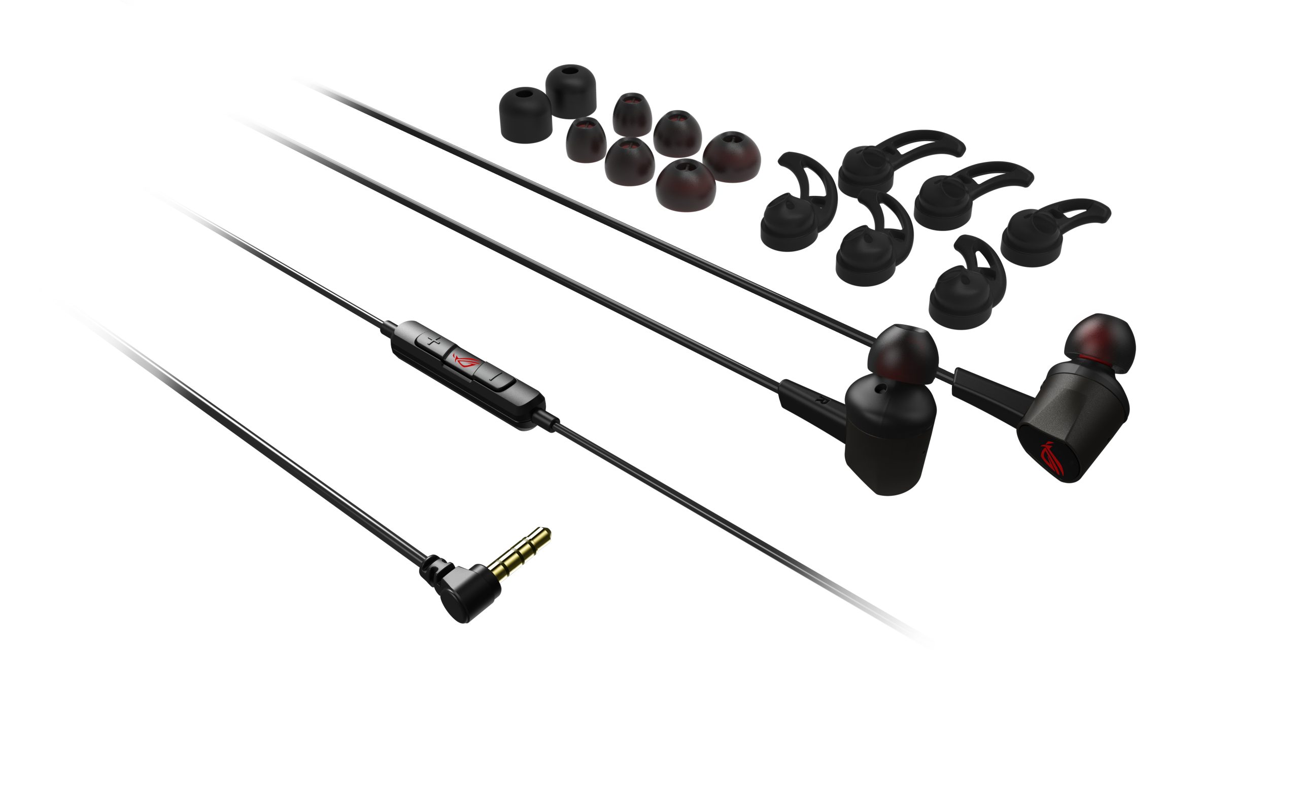 ASUS ROG Cetra II Core Auricolare Cablato In-ear Gaming Nero (ASUS ROG Cetra II Core In-ear Gaming Headphones)