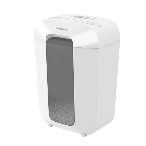 Fellowes LX Series 100017469 distruggi documenti Triturazione incrociata 22,4 cm Bianco (Powershred LX70 White Shredder [Cross Cut] 230v UK)