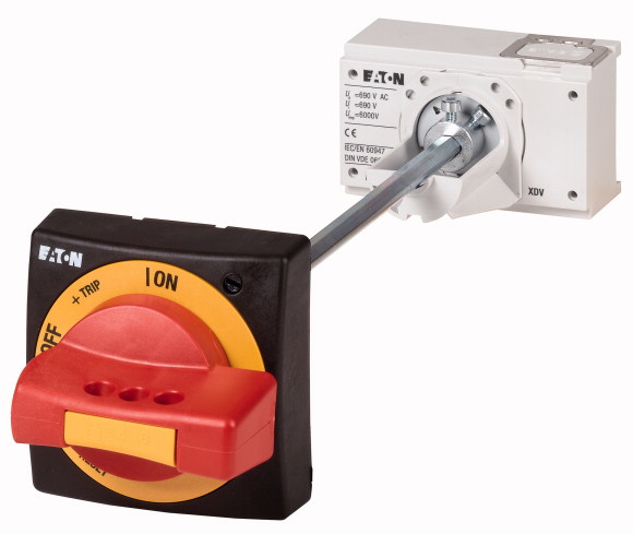 Door coupling rotary handle