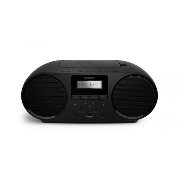 Philips TAZ6000/10 lettore CD Nero Lettore CD portatile (Cd Player Portable Cd Player - Black - Warranty: 12M)