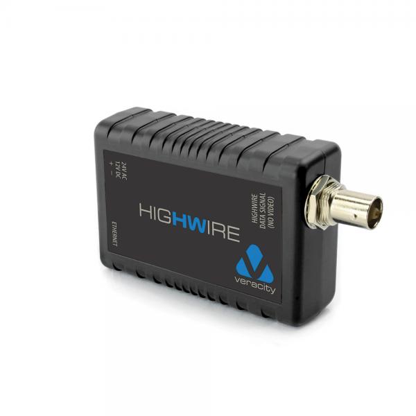 Veracity Highwire convertitore multimediale di rete Interno 100 Mbit/s Nero (HIGHWIRE - device [single unit] - Warranty: 60M)