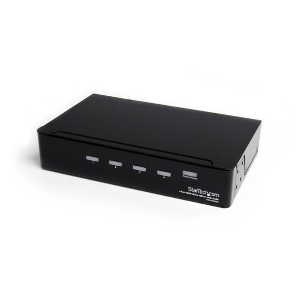 StarTech.com Splitter HDMI a 4 porte e amplificatore di segnale (4 PORT HDMI 1.3 VIDEO SPLITTER - W/AUDIO)