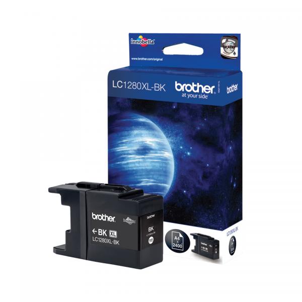 Brother LC1280XLBK cartuccia d'inchiostro 1 pz Originale Nero (BROTHER LC1280XL BLACK INK INK CARTRIDGE)