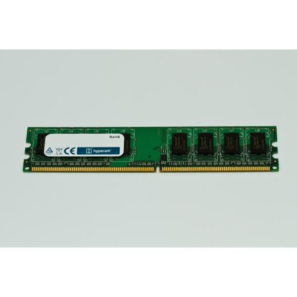 Hypertec HYU253648512OE [Legacy] memoria 0,5 GB 1 x 0.5 GB 240-pin DIMM (A Hypertec&reg; Hyperam&reg; Legacy 512MB DDR2-667 x8 1.8V 240Pin UDIMM [Lifetime warranty])