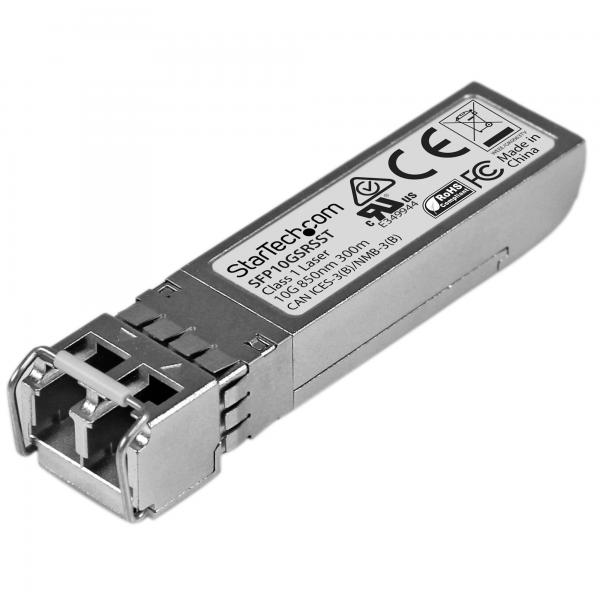 StarTech.com Modulo Ricetrasmettitore SFP+ 10 Gigabit Fibre - Compatibile Cisco SFP-10G-SR-S - MM LC con DDM - 300 m (10 GB FIBER SFP+ - 10GBASE-SR - CISCO SFP-10G-SR-S COMPATIBLE)