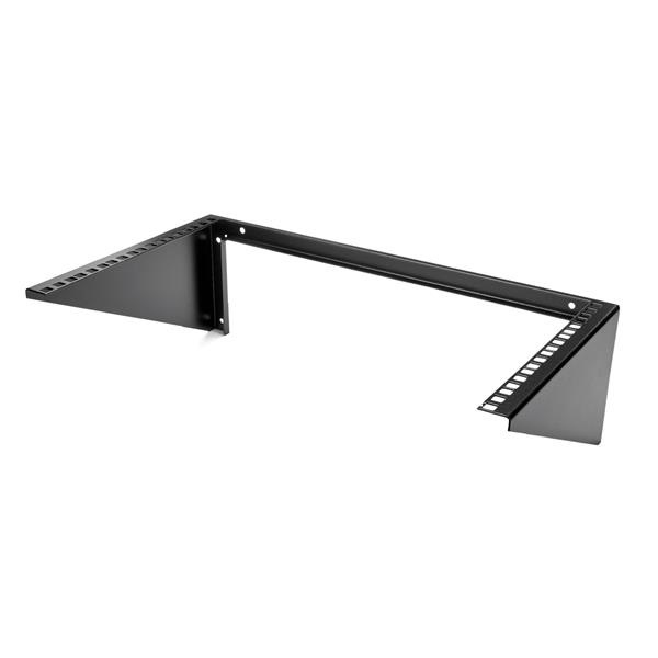 StarTech.com Staffa Rack in Accaio 6U per montaggio apparecchiature su parete Verticale da 19 (WALL MOUNT PATCH PANEL BRACKET - 6U VERTICAL MOUNTING BRACKET)