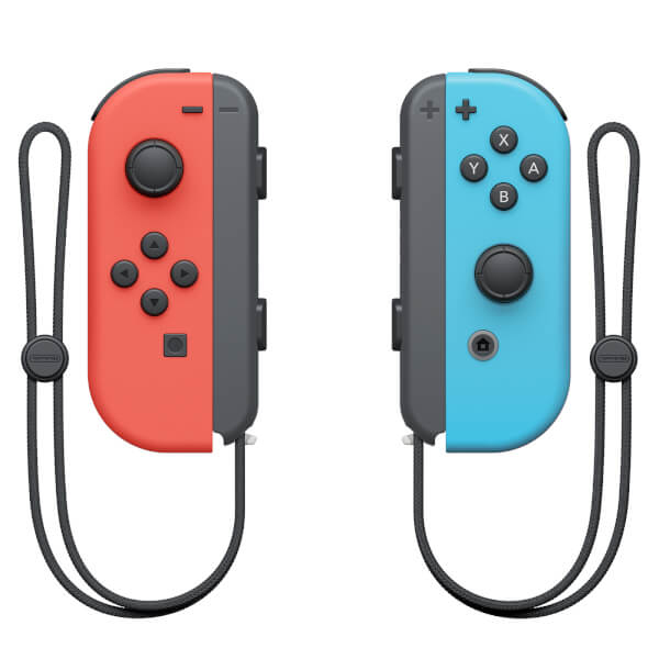 Nintendo Joy-Con Blu, Rosso Bluetooth Gamepad Analogico/Digitale Nintendo Switch (Joy-Con Controllers [Pair] - Neon Blue & Red - Gamepad - - Switch Joy-Con, Gamepad, Nintendo Switch, D-pad, Analogue