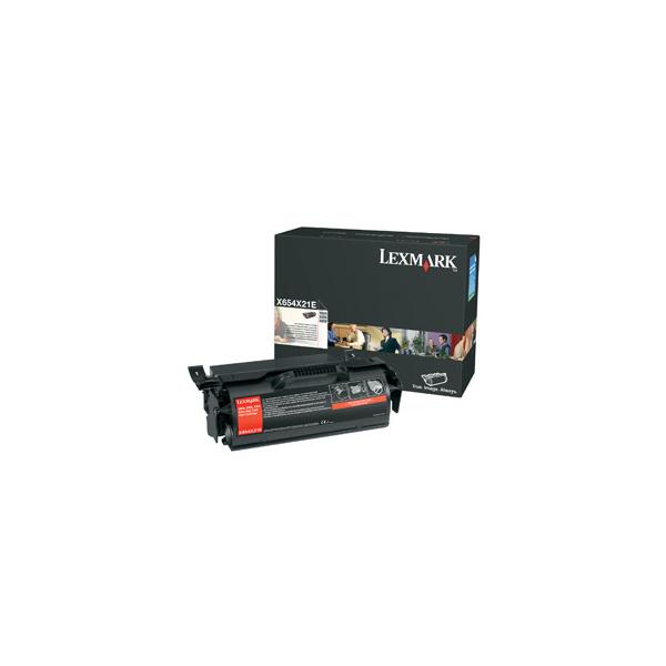 Lexmark X654, X656, X658 Extra High Yield Print Cartridge cartuccia toner Originale Nero (Lexmark - S?rlig h?j ydelse - sort - o)