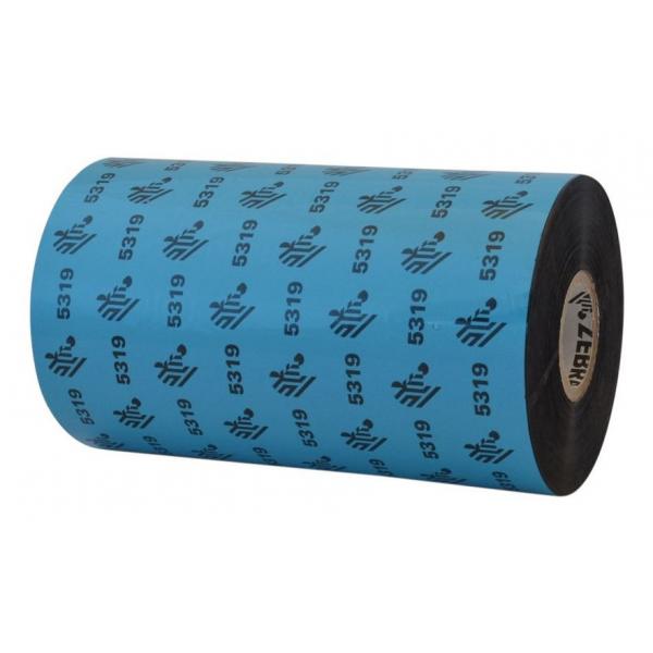 Zebra 5319 Wax nastro termico 450 m Nero (RIBBON 5319 WAX 110MM - 450 METERS C-25MM BOX OF 6)