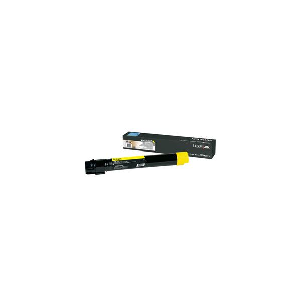 Lexmark X950X2YG cartuccia toner 1 pz Originale Giallo (Toner Yellow Extra High Yield - Pages 24.000 - Warranty: 12M)