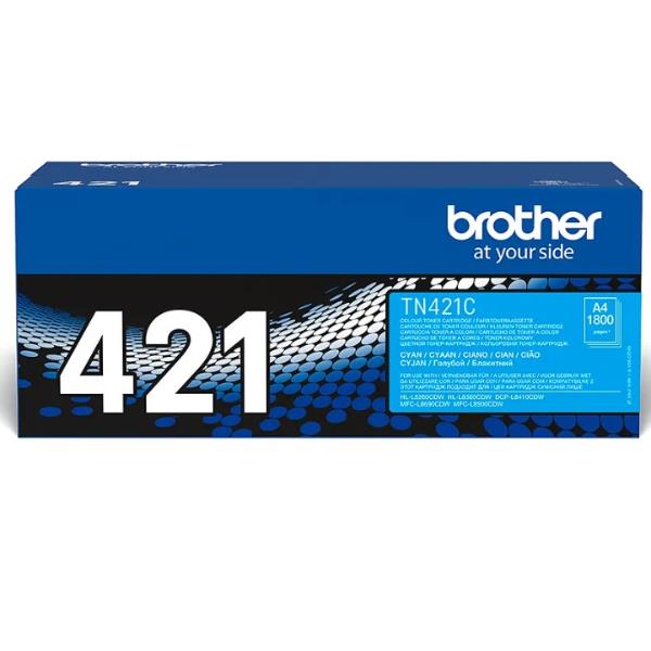 Brother TN-421C cartuccia toner 1 pz Originale Ciano (TN421C TONER FOR BC4 - PALLET QTY 144)