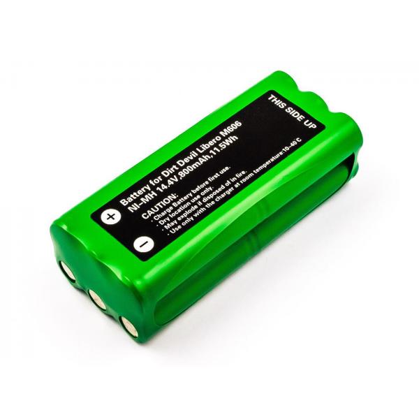 CoreParts MBVC0001 accessorio e ricambio per aspirapolvere Batteria Robot aspirapolvere (Battery for Dirt Devil - 11.5Wh Ni-Mh 14.4V 800mAh - Dirt Devil Libero M606 - Warranty: 12M)