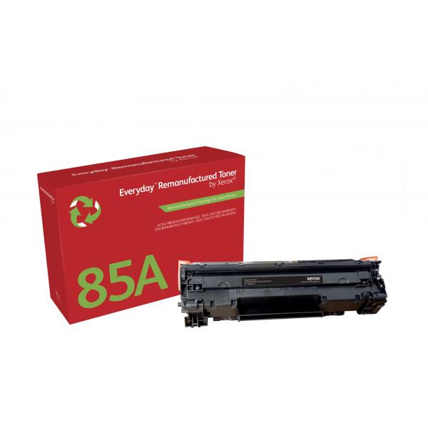 Toner rigenerato Everyday™ di Xerox Mono compatibile con HP 85A [CE285A], Capacità standard (HP LJ P1102M1212M1217 - OEM CE285A)