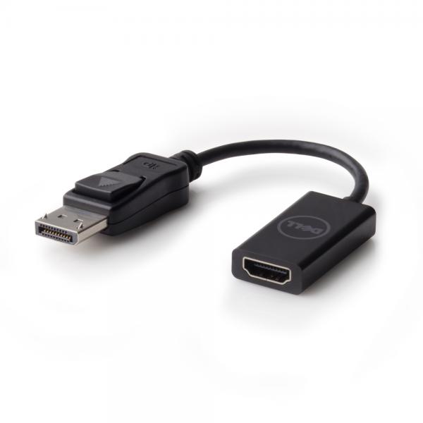 DELL DANAUBC087 cavo e adattatore video 0,2 m DisplayPort HDMI Nero (Adapter DisplayPort to HDMI - 2.0 [4K] - Warranty: 12M)