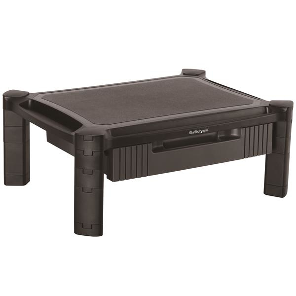StarTech.com Supporto per Monitor con Tiretto - Altezza Regolabile (COMPUTER MONITOR RISER STAND - WITH DRAWER - HEIGHT ADJUSTABLE)