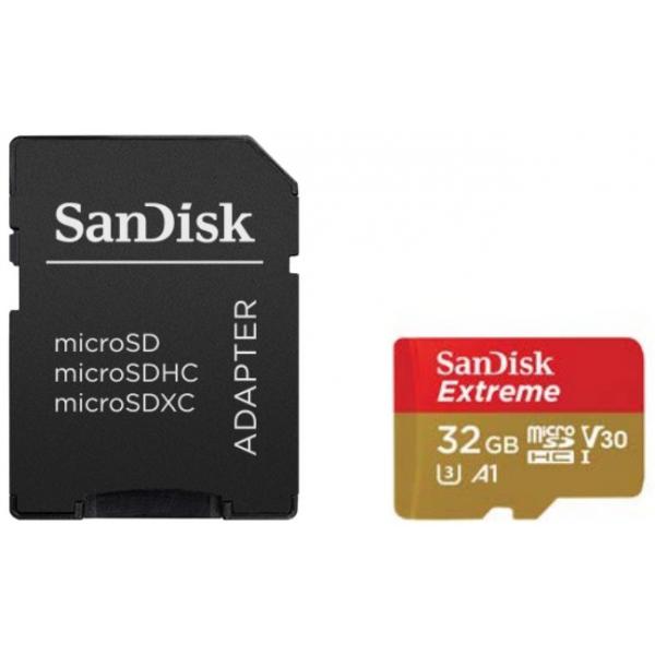 SanDisk SDSQXAF-032G-GN6AT memoria flash 32 GB MicroSDHC UHS-I (SanDisk Extreme - flashhukommelseskort)