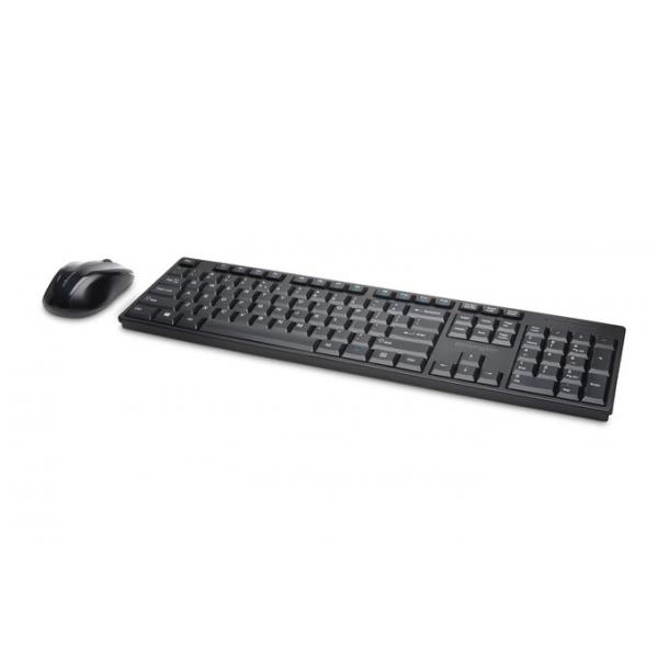 Kensington Set wireless per desktop Pro Fit a basso profilo (Kensington Pro Fit Wireless Desktop - UK) - Versione UK