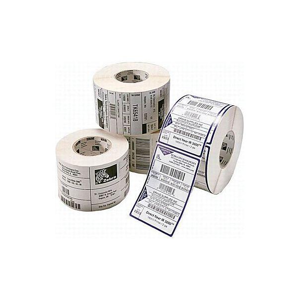 Zebra PolyE 3100T Bianco Etichetta per stampante autoadesiva (LABEL POLYETHYLENE 76X25MM TT - 3100T GLOS PERM ADHES 76MM CORE)