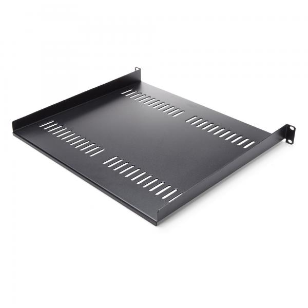 StarTech.com Scaffale Ventilato per Rack Server 1U - Profondità da 400 mm (1U SERVER RACK SHELF UNIVERSAL - CANTILEVER RACK MOUNT TRAY)