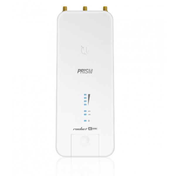 Ubiquiti RP-5AC-Gen2 Bianco Supporto Power over Ethernet [PoE] (Ubiquiti airMAX Rocket Prism ac Radio BaseStation)