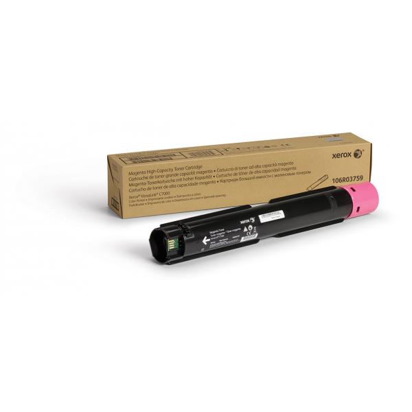 Xerox Cartuccia toner Magenta a Alta capacità da 10100 Pagine per Stampante a colori ® VersaLink® C7000 [106R03759] (VERSALINK C7000 MAGENTA TONER - HIGH CAPACITY CARTRIDGE 10.1K P)