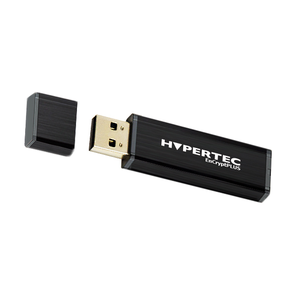 Hypertec HYFLUSB3464G-EP197 unità flash USB 64 GB USB tipo A 3.2 Gen 1 [3.1 Gen 1] Nero (Hypertec 64GB USB3.0 EnCryptPLUS HyperDrive FIPS 197 Edition [3Years warranty])