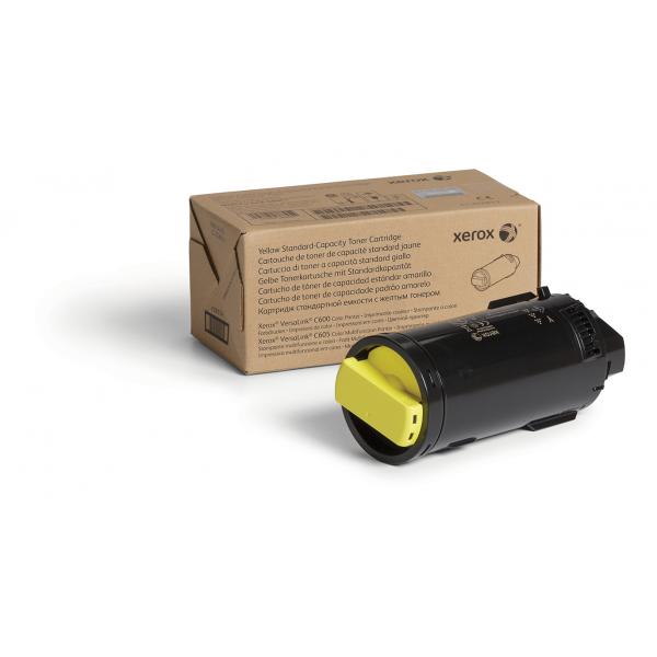 Xerox Cartuccia toner Giallo a Capacità standard da 6000 Pagine per Multifunzione a colori ® VersaLink® C605, Stampante a colori ® VersaLink® C600 [106R03898] (C60XYELLOWSTANDACAPTONERCART - [6 000PA
