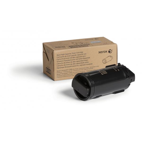 Xerox Cartuccia toner Nero a Alta capacità da 12100 Pagine per Multifunzione a colori ® VersaLink® C505, Stampante a colori ® VersaLink® C500 [106R03876] (C50XBLACKHIGHCAPTONERCART - [12 100PAGES]/FV