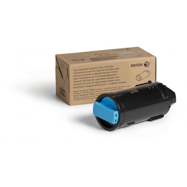 Xerox Cartuccia toner Ciano a Capacità standard da 6000 Pagine per Multifunzione a colori ® VersaLink® C605, Stampante a colori ® VersaLink® C600 [106R03896] (C60XCYANSTANDARDCAPTONERCART - [6 000PAG