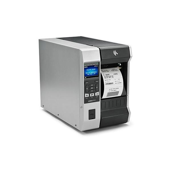 Zebra ZT610 stampante per etichette [CD] Trasferimento termico 203 x 203 DPI 356 mm/s Con cavo e senza cavo Collegamento ethernet LAN Bluetooth (TT PRINT ZT610 4IN 203DPI EU+UK - USB GBE BT USB REW C