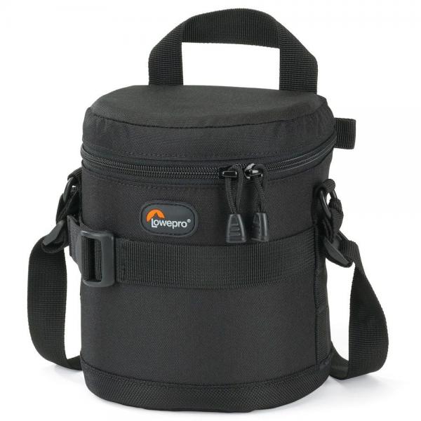 Lowepro LP36305-0WW custodia e copertura per obiettivi di fotocamere Nero Custodia compatta (Lowepro Lens Case 11 x 14cm - taske ti)