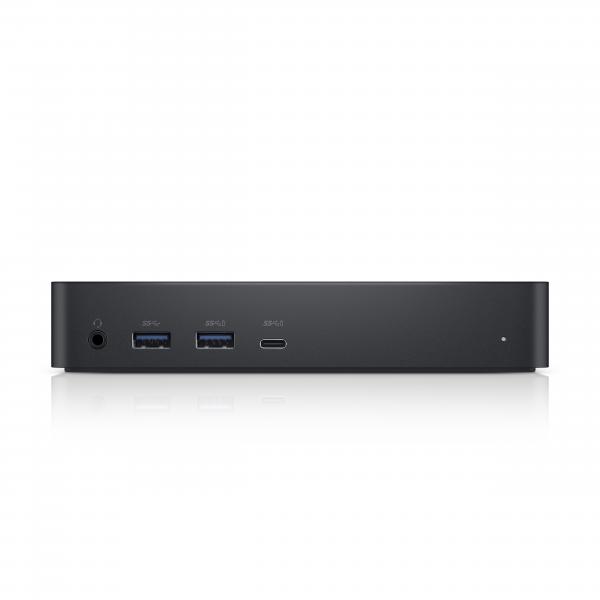 DELL D6000 Cablato USB 3.2 Gen 1 [3.1 Gen 1] Type-C Nero (Universal Dock D6000 USB 3.0 - **New Retail**EU cable - Warranty: 12M)