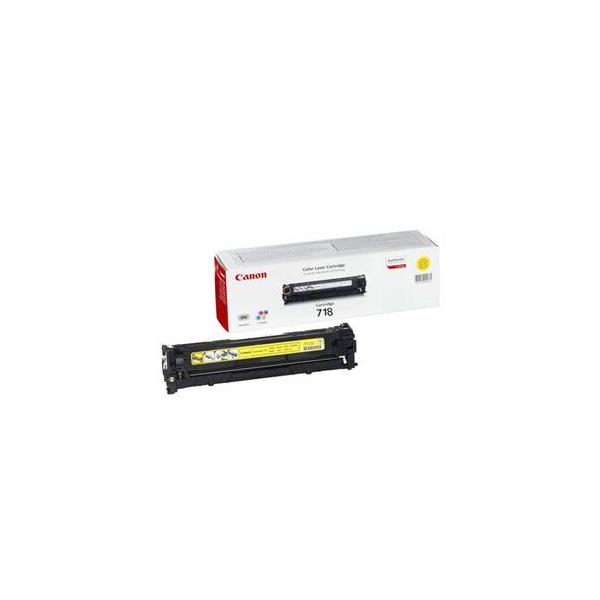 Canon 2659B014 cartuccia toner 1 pz Originale Giallo (CANON LBP7200 YELLOW TONER CRG 718)