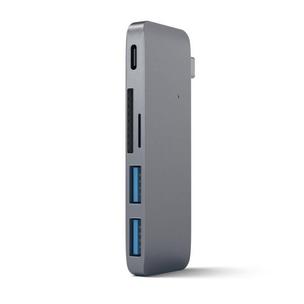 Satechi ST-TCUP Grigio (Satechi Type-C USB 3.0 3 in 1 Combo Hu)