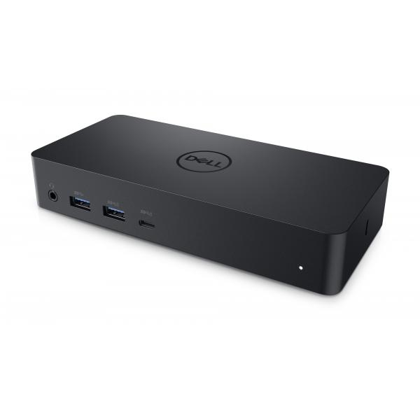 DELL D6000 Cablato USB 3.2 Gen 1 [3.1 Gen 1] Type-C Nero (Universal Docking Station - D6000 EU Cable - Warranty: 6M)