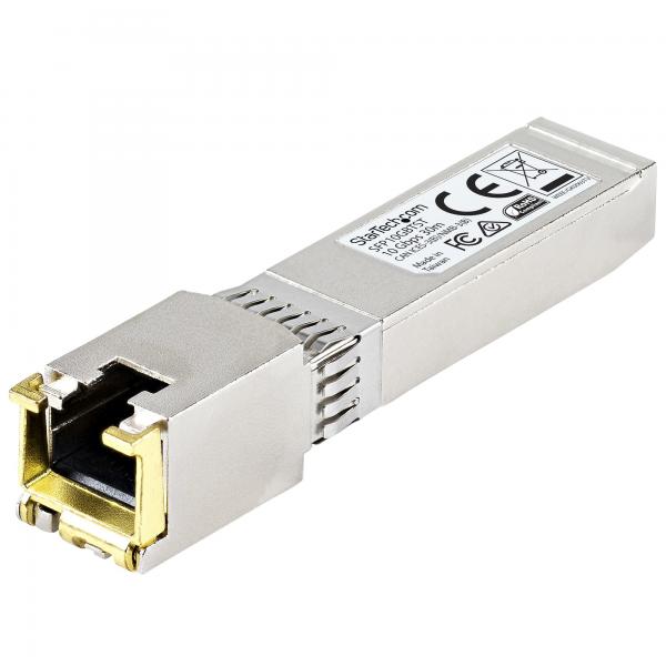 StarTech.com Modulo Ricetrasmettitore in Rame SFP+ RJ45 10 Gigabit Conforme MSA - 10GBASE-T (MSA COMPLIANT 10GBASE-T SFP+ - TAA COMPL 10G COPPER SFP+-30M)