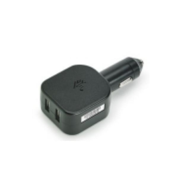 Zebra CHG-AUTO-USB1-01 Caricabatterie per dispositivi mobili PDA Nero Accendisigari (CIGARETTE LIGHTER ADAPTER 5V - TWO TYPE A USB PORTS)