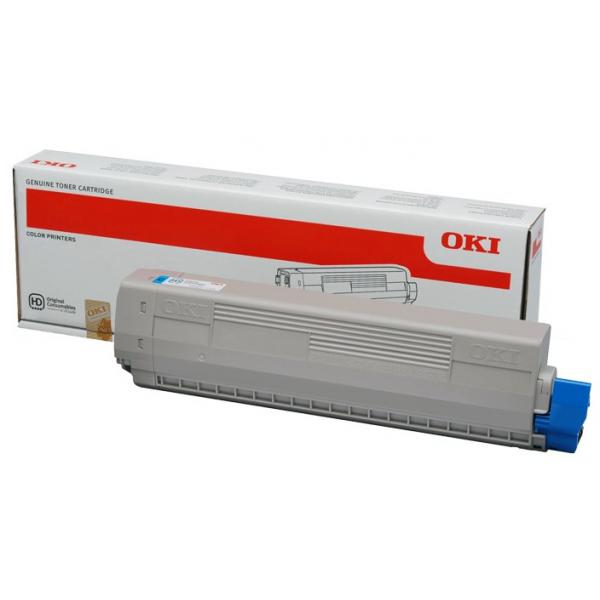 OKI 44844507 cartuccia toner 1 pz Originale Ciano (OKI - cyan - original - tonerpatron)
