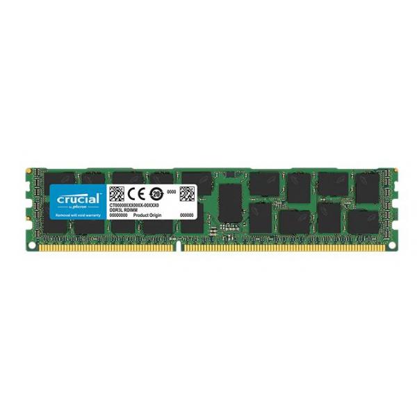 Crucial CT16G3ERSLD4160B memoria 16 GB 1 x 16 GB DDR3 240-pin DIMM Data Integrity Check [verifica integrità dati] (16GB Crucial DDR3L PC3-12800 1600MHz CL11 DR x4 1.35V RDIMM)