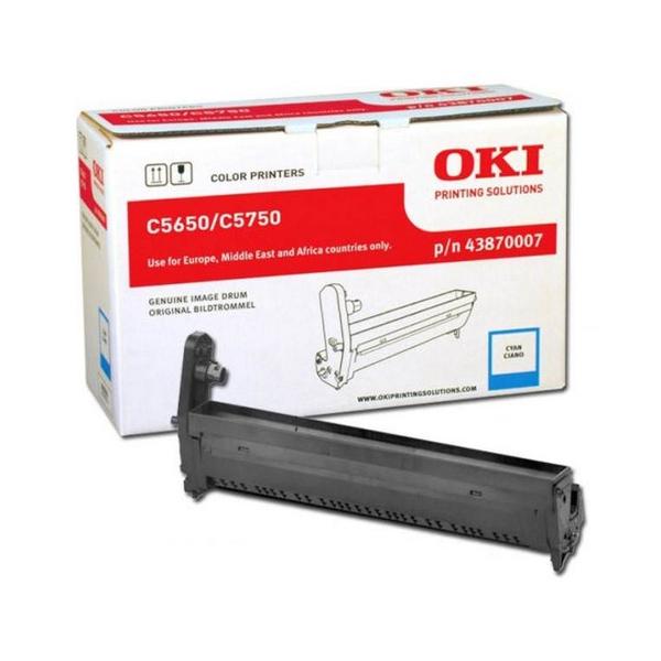 OKI Cyan image drum for C5650 / C5750 Originale (OKI - cyan - original - tromlekit)