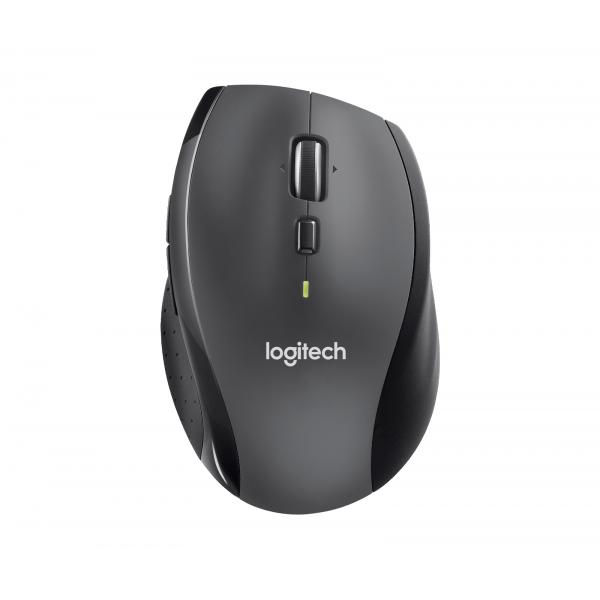 Logitech Marathon M705 mouse Ufficio Mano destra RF Wireless Laser 1000 DPI (M705 Mouse, Wireless - Black - Warranty: 24M)