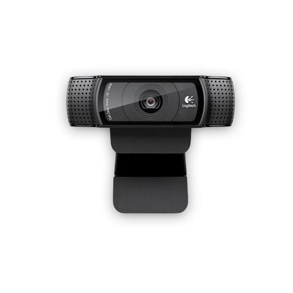 Logitech HD Pro C920 webcam 1920 x 1080 Pixel USB 2.0 Nero (Webcam HD Pro C920 - HD Pro Webcam C920, 1920 x - 1080 pixels, H.264, USB 2.0, Black, Clip, 1.8 m - Warranty: 24M)