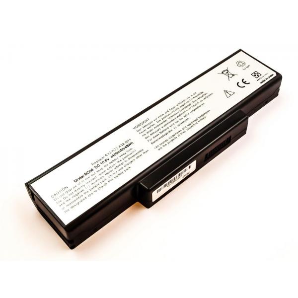 CoreParts MBI2243 ricambio per laptop Batteria (Laptop Battery for Asus - 47.52Wh 10.8V 4400mAh 48Wh 6 - Cell Li-ion 10.8V 4.4Ah - Warranty: 12M)
