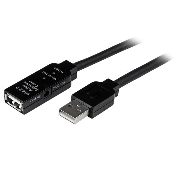 StarTech.com Cavo di estensione Active USB 2.0 20 m - M/F (20M USB 2.0 ACTIVE EXTENSION - CABLE - M/F)