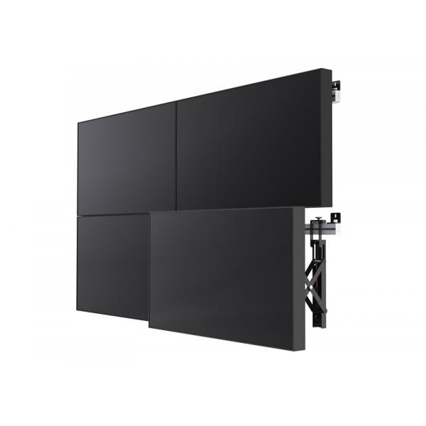 PW010020, Multi Display - Wall+, Max 45 kg, 37 - 60 - Displays, VESA 100x100 to 900x400, Black/Aluminum - Warranty: 60M